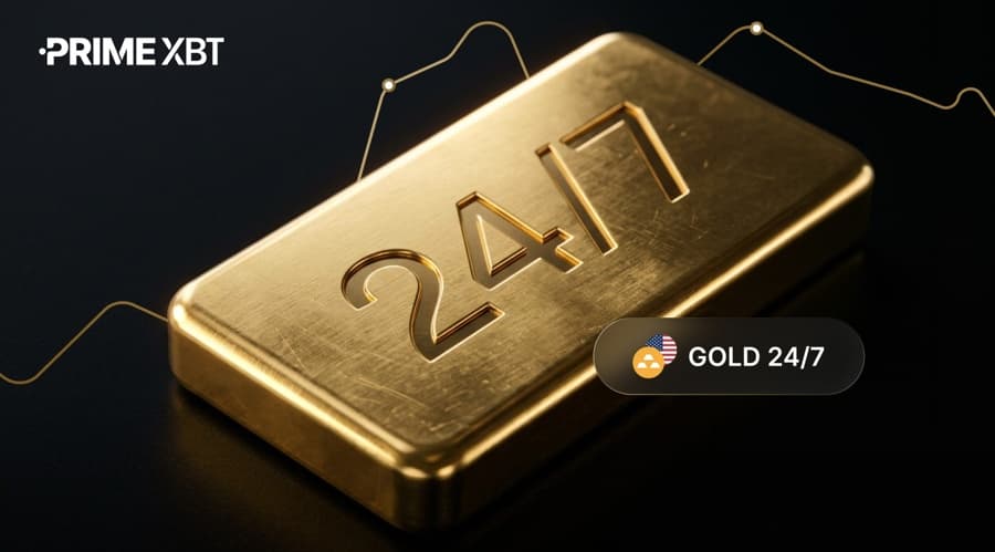 Gold, Bitcoin and the Rise of 24/7 Markets: What PrimeXBT's Latest Launch Signals
