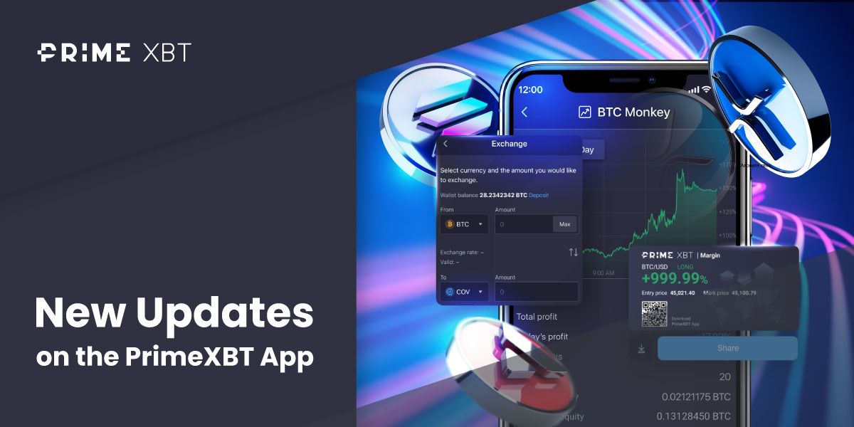 PrimeXBT Mobile App Update: Exchange Module Now Live, Performance Improvements, & More PrimeXBT Mobile App Update: Exchange Module Now Live, Performance Improvements, & More - Blog app