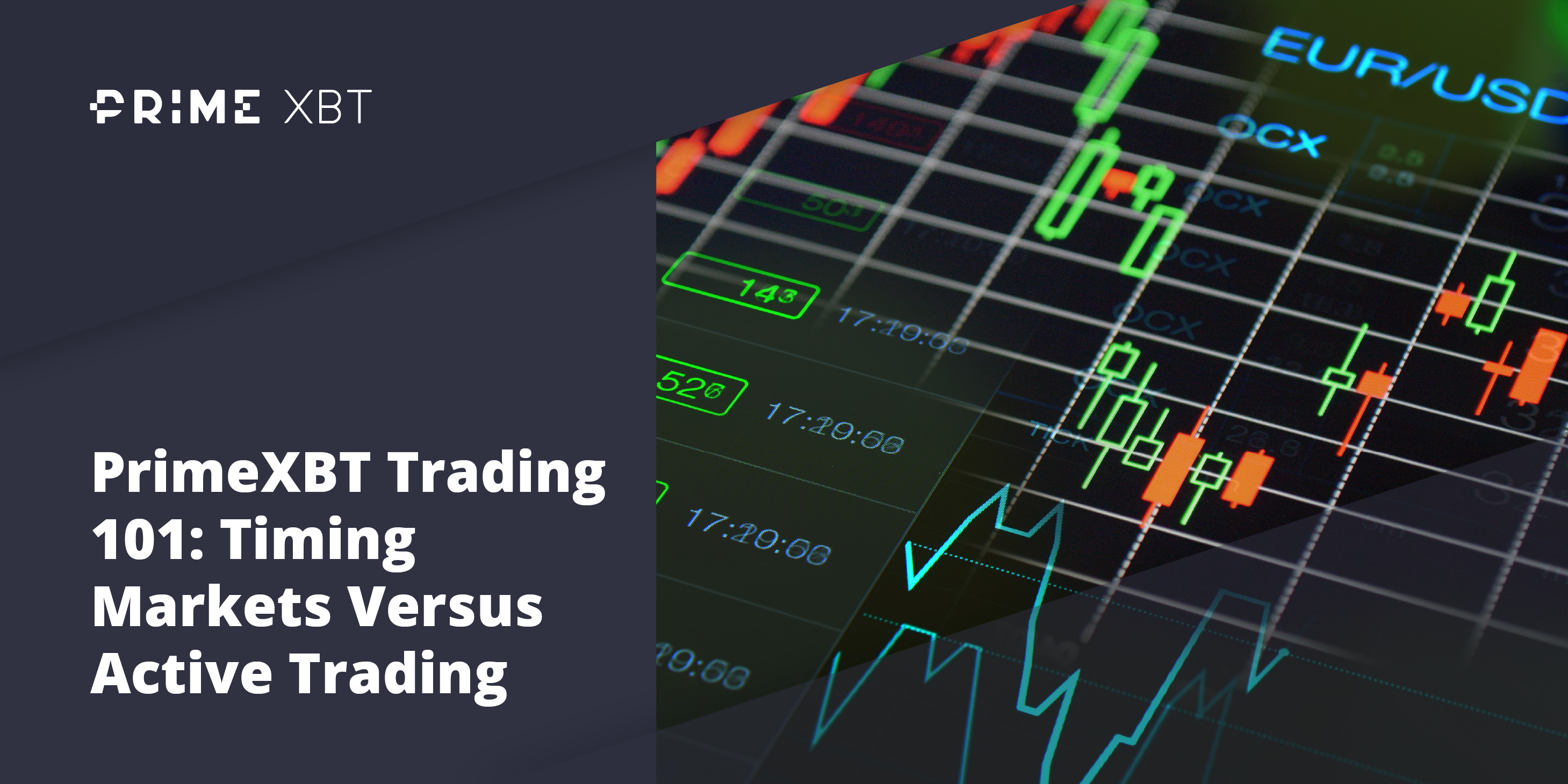 PrimeXBT Trading 101: Timing Markets Versus Active Trading - 2020 blog primexbt 06.03.20