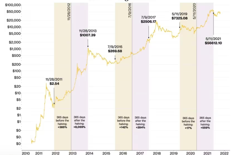 Bitcoin's Halving Effect: Historical Insights and Future Prospects for March 2024 - chart patterns