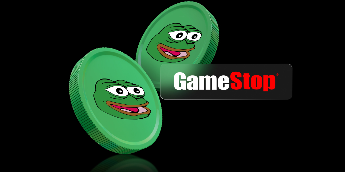 Meme coins surge after GameStop trader returns - News article 1200x600 14 05 2024