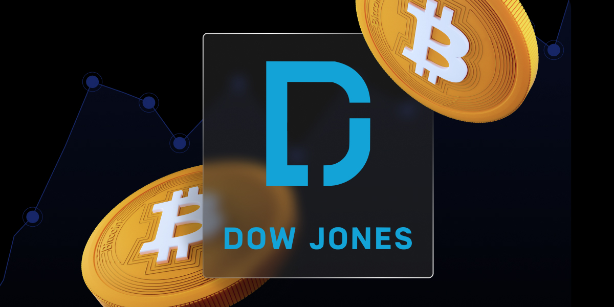 Dow Jones (DJIA) climbs to 40,0000 & BTC rises. - News article 1200x600 17 05 2024