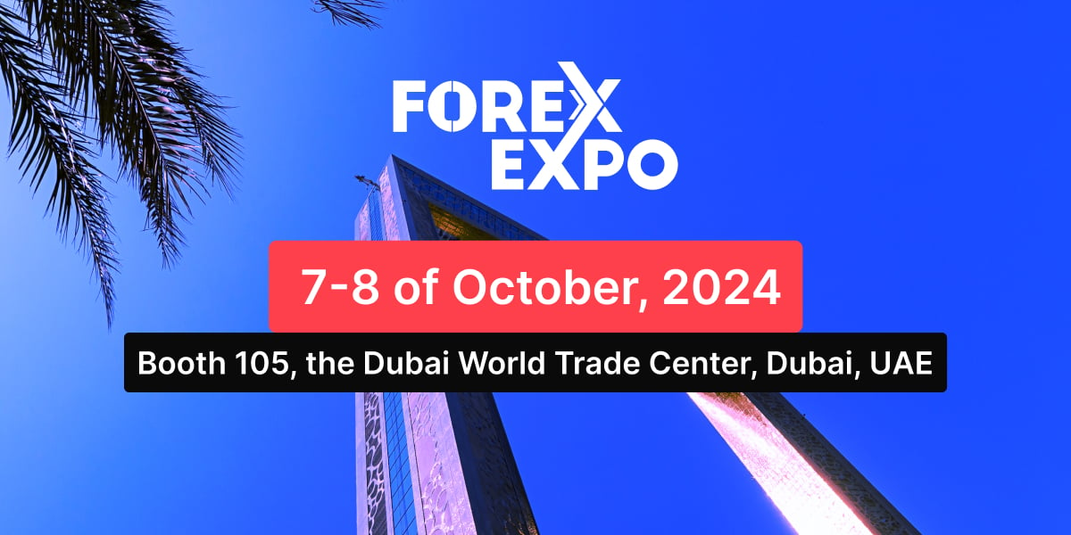 PrimeXBT announced as Platinum Sponsor of Forex Expo Dubai 2024 - EN Forex Expo Dubai blog 1200x600 16 09 2024