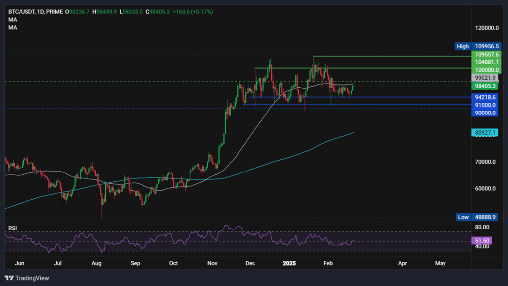 BTC looks towards 100k. XRP struggles awaiting SEC appeal news - BTCUSD 49 1024x577