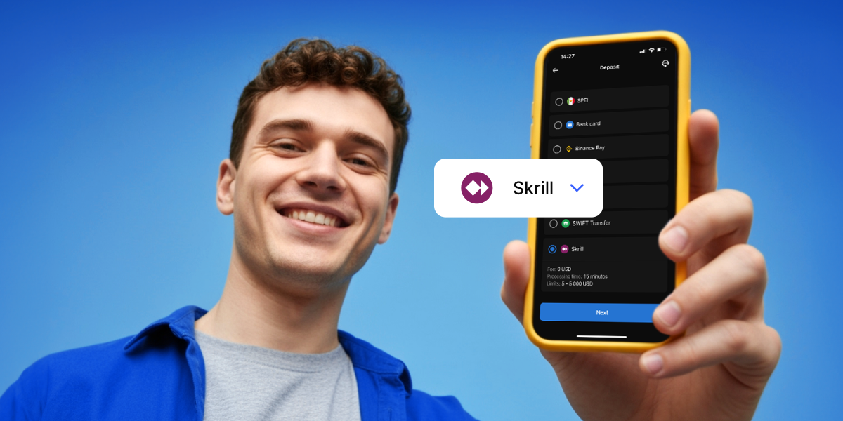 Skrill e–wallet is now available for deposits & withdrawals - Blog Global PR SKRILL E Wallet 1200x600