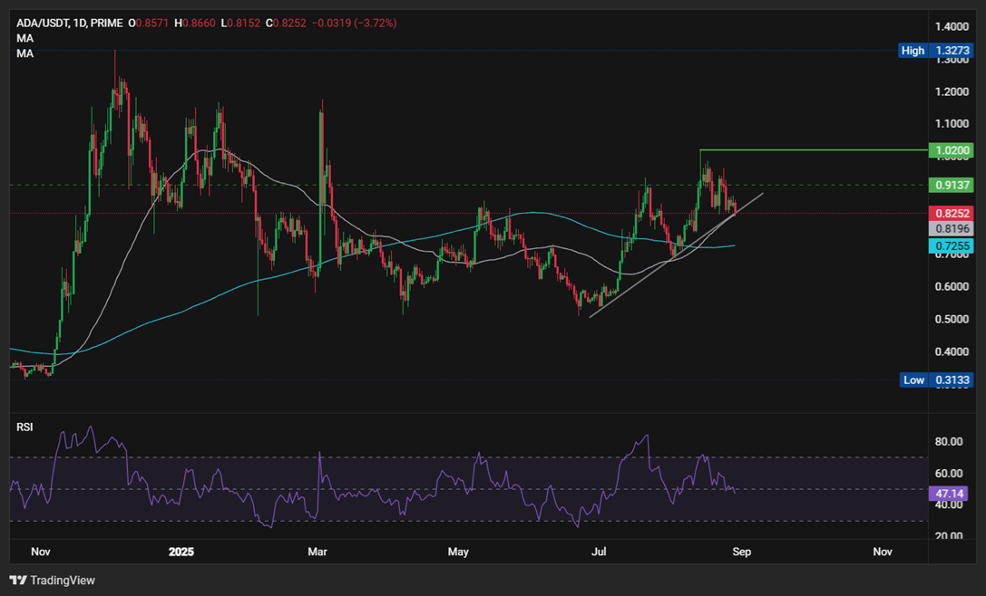 Bitcoin, Cardano Forecast: Why is BTC falling below 100k? Where next for ADA as it drops 5%? - adausd 2