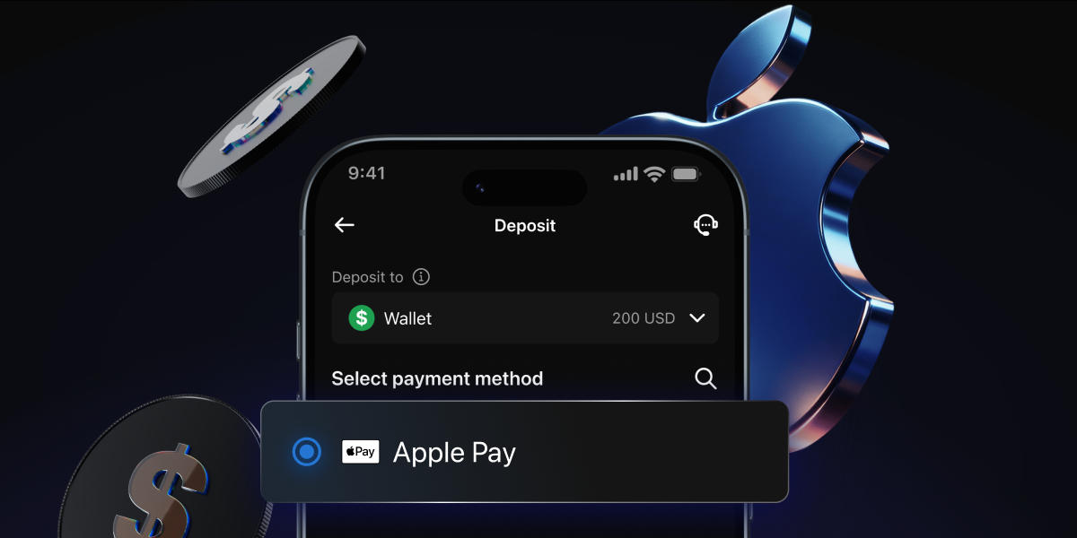 Apple Pay now available for deposits on PrimeXBT - Blog 1200x600 New Global Payment Method – Apple Pay 1