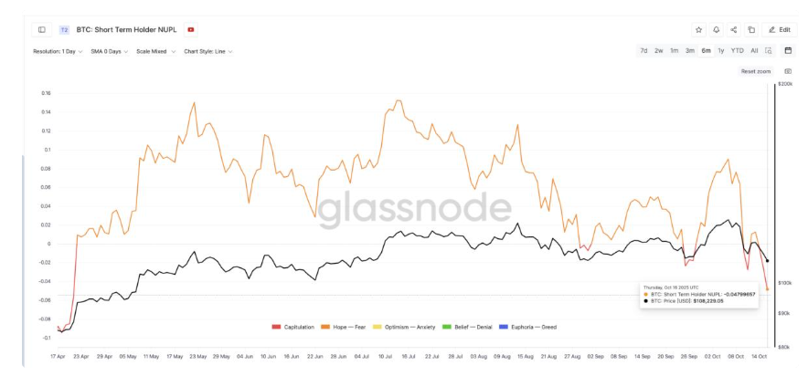 Bitcoin Battles Back: Is the Bottom in After a Brutal 8% Slide? - STH NUPL