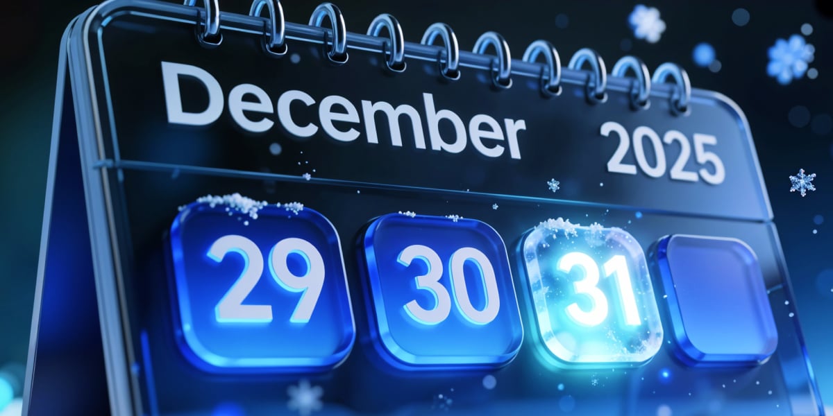 Last opportunities of 2025: Santa Rally, Fed Minutes, Chinese PMIs & Gold/Silver end an extraordinary year - 2 1 1