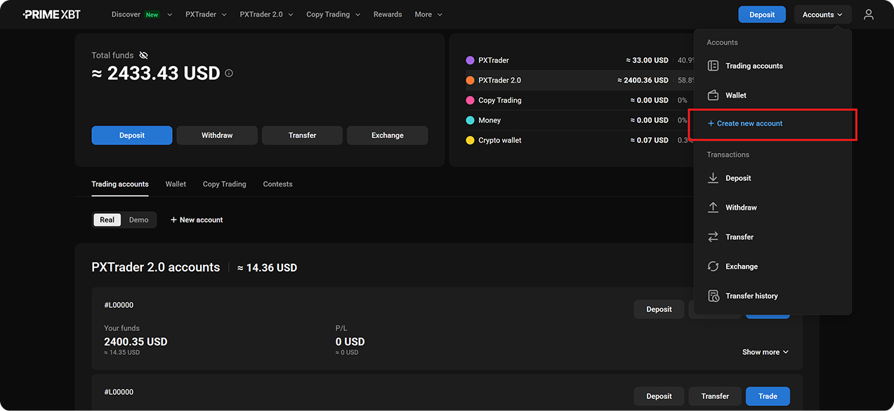 PXTrader 2.0 is becoming PrimeXBT&rsquo;s main trading platform - 2 Screenshots 3