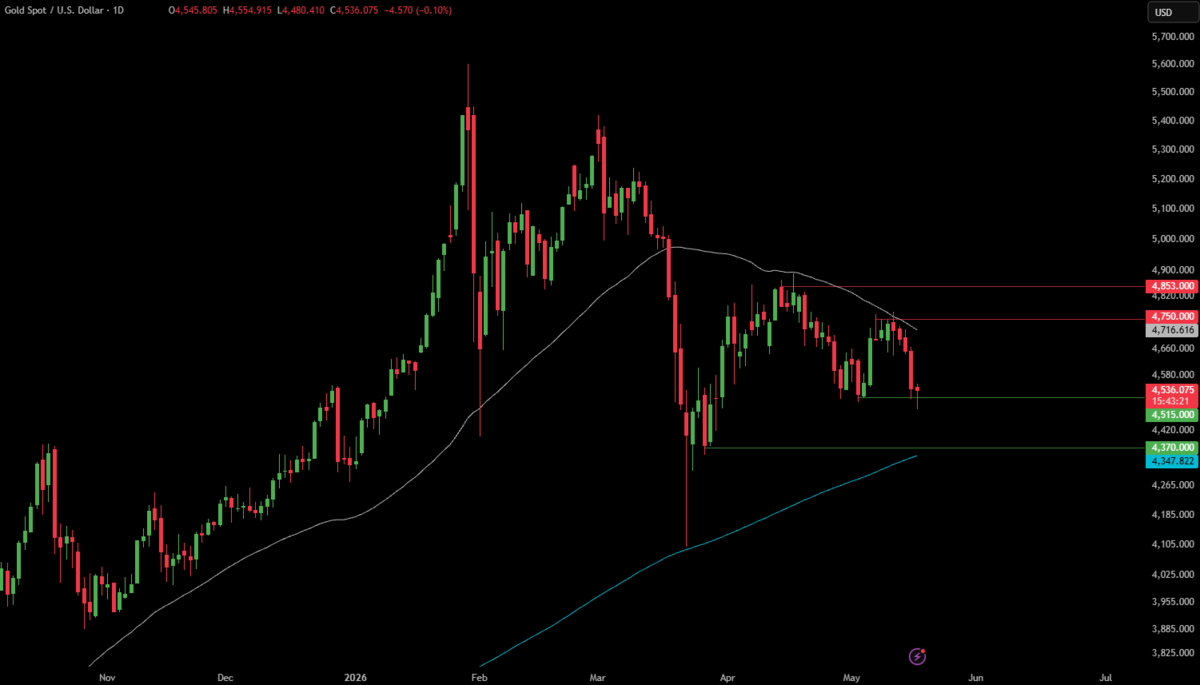 Week Ahead: FOMC Minutes, NVIDIA Earnings, RBI Rupee Defense & Pakistan IMF Budget - XAUUSD 5
