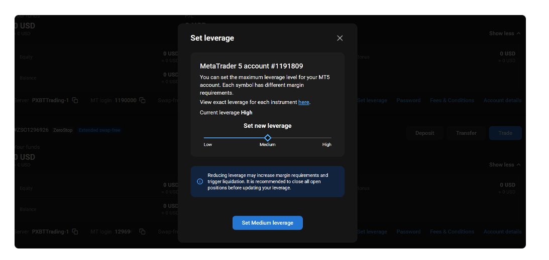 Take control of your leverage: adjustable MT5 leverage is now live Take control of your leverage: adjustable MT5 leverage is now live - adjustable leverage 2 1